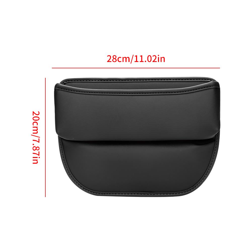 1PC Leather Car Organizer Box Car Seat Slit Gap Pocket Multifunctional Driver Seat Storage Holder Auto Interior Accessories