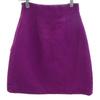 MIUMIU Made In Italy Mini Length Skirt 38 Purple Women Used