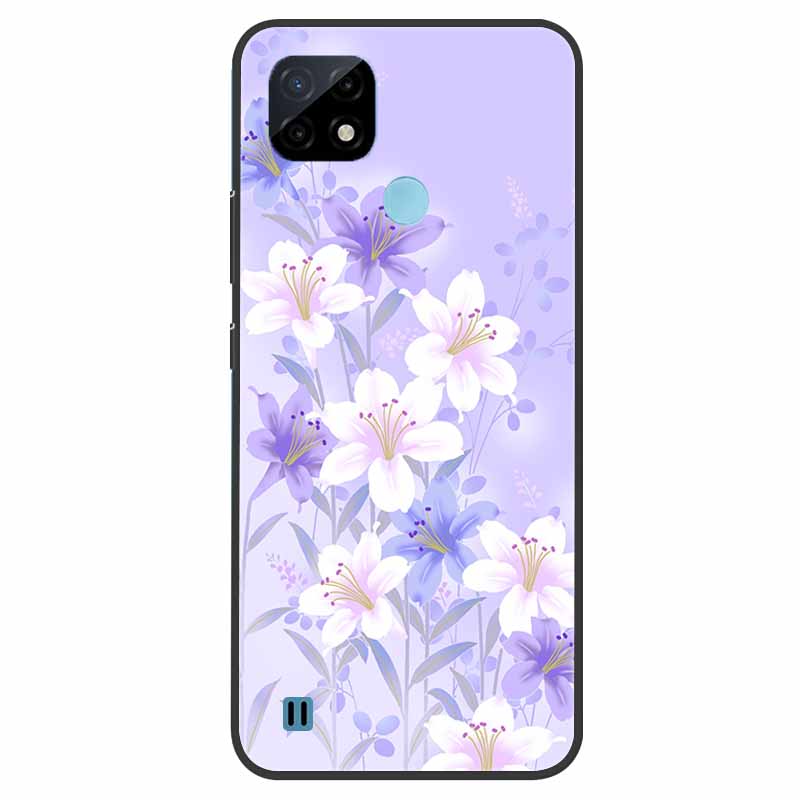 Pro Realme C21 Pouzdro Nárazuvzdorné Měkký silikon TPU Zadní kryt Pro Realme C31 C21Y C25S C25 Pouzdra na telefony Realme C21 C31 Roztomilý kreslený