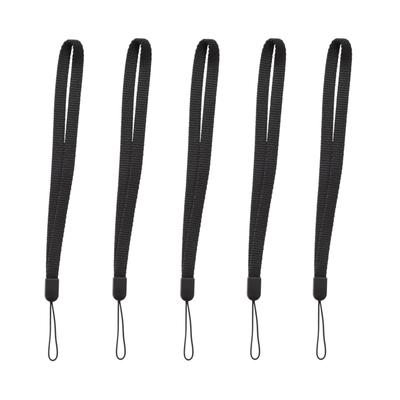 Etsumi Hand Strap S Black Camera Mobile Phone Smartphone Black Bulk Purchase 5-Pack VE-6078-5