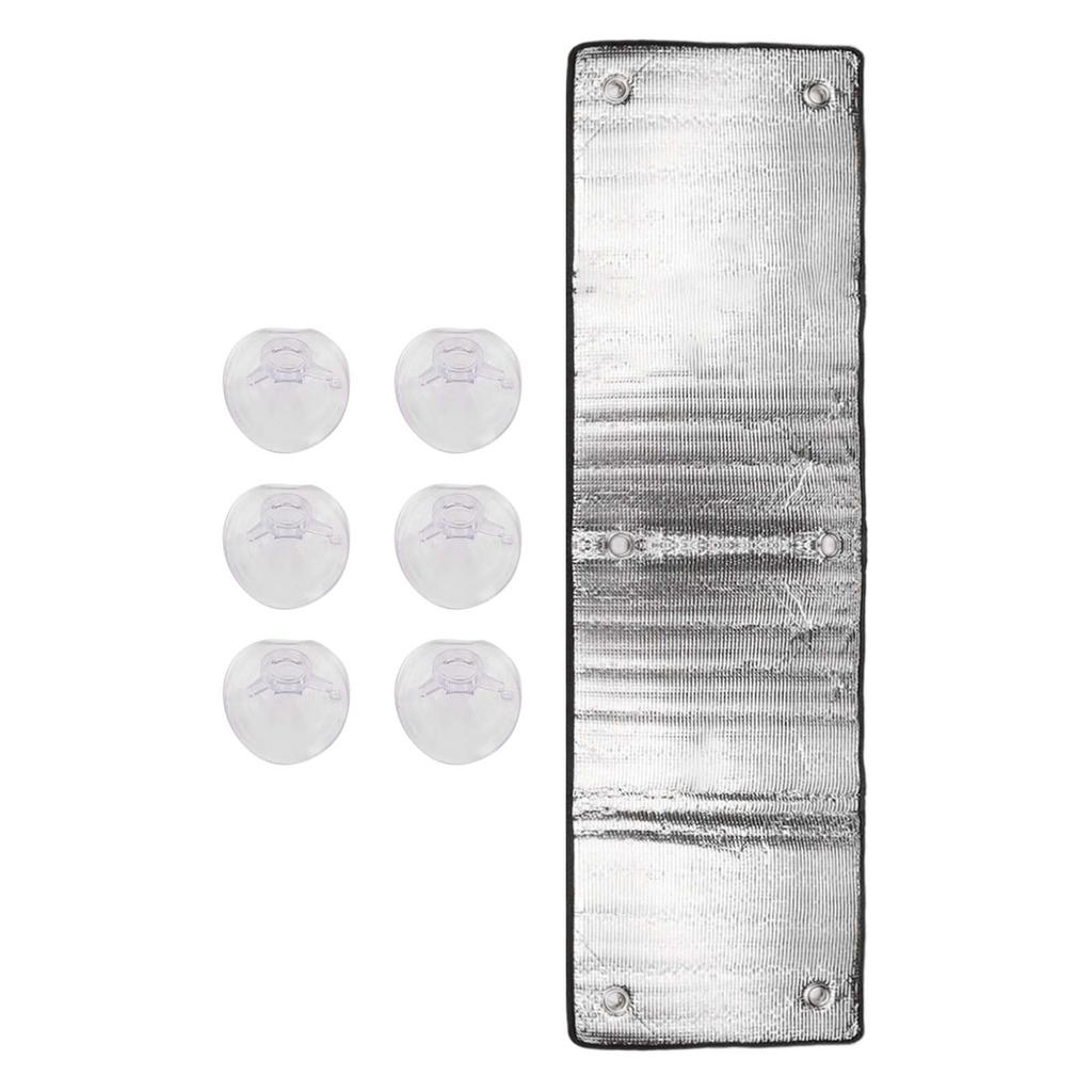 Film Pare-Soleil Isolant en Feuille d'Aluminium Réfléchissant Double Face Installation Facile