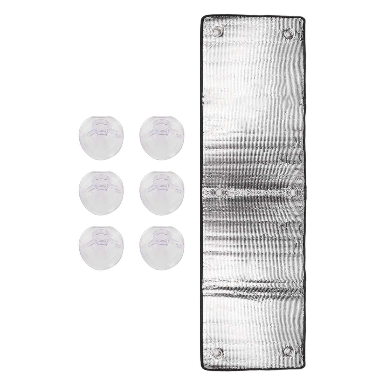 

Aluminum Foil Insulation Sunshade Film Double-Sided Reflective Easy Installation 30x100cm