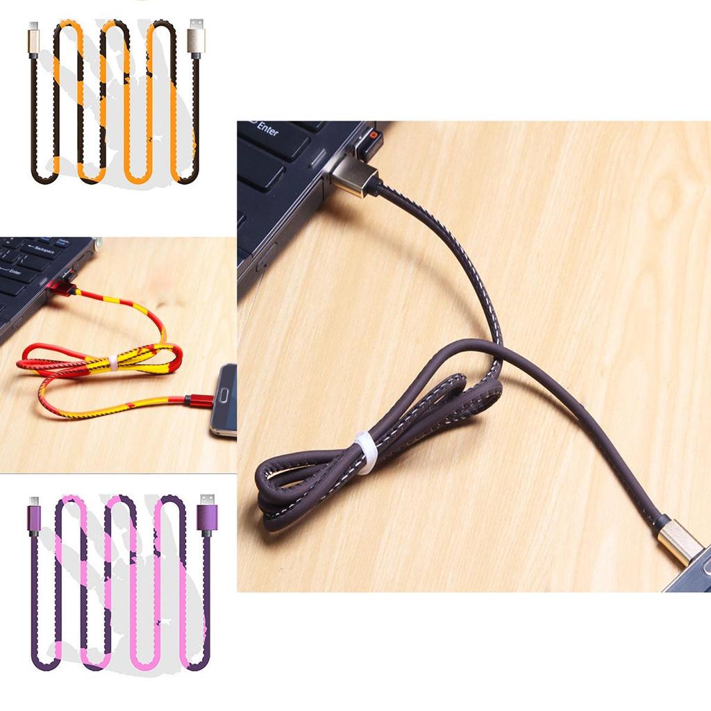 Premium Quality Micro Usb Cable Creative Charger Data Line For Effortless Android Charging Needs