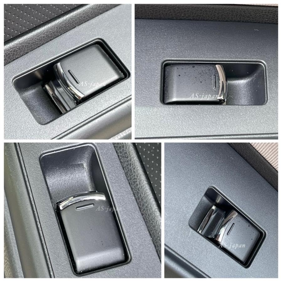 Nissan Elgrand E52 Dedicated Power Window Switch Plated Decorative Cover Switch Garnish Interior Custom