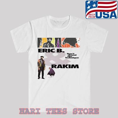 Eric B & Rakim Don't Sweat The Technique Uomo Bianco Taglia S-3XL