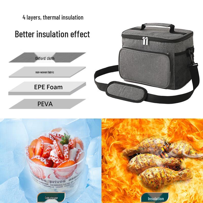 Portable Insulated Cooler Bag
