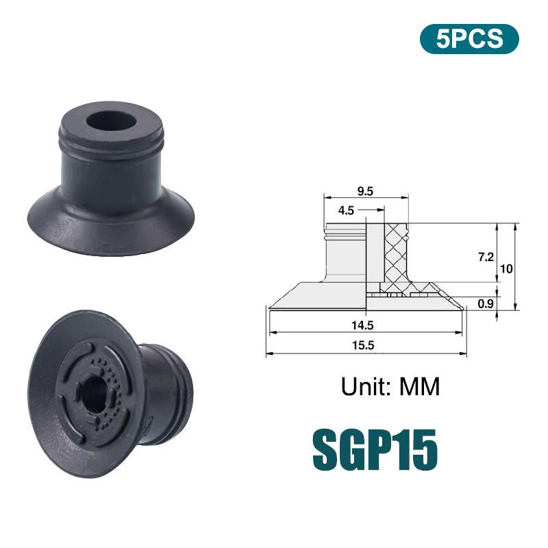 5 Bucăți Geantă Manipulator Deschidere Vid Suport Vid Sgp15/20/24/30/40 Componente Pneumatice Pentru Accesorii Industriale