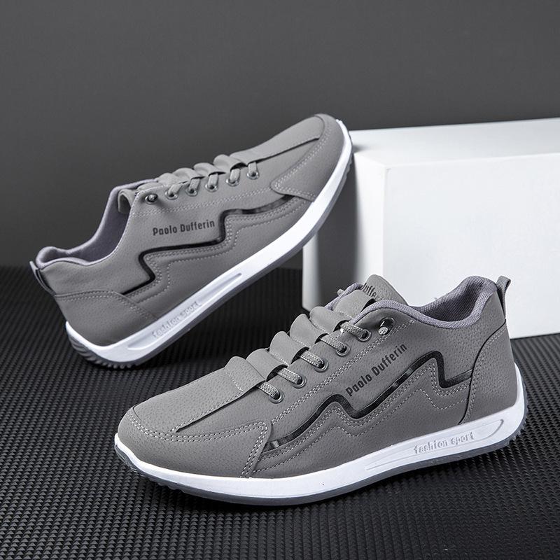 New large size men's shoes 2025 new fashion casual shoes men's breathable comfortable soft sole youth sports shoes