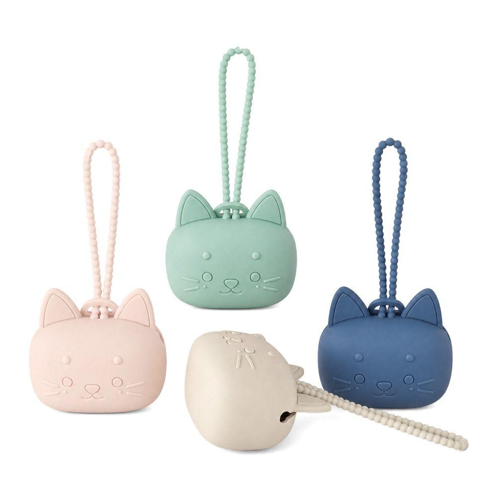 Food Grade Silicone Pacifier Holder with lanyard Baby Storage Case Pacifier Case Nursery Storage