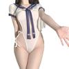 Domila Sexy Lingerie Sexy Sailor Suit Passion Hidden Buckle Free Temptation Sexy Dead Library Water Uniform Suit
