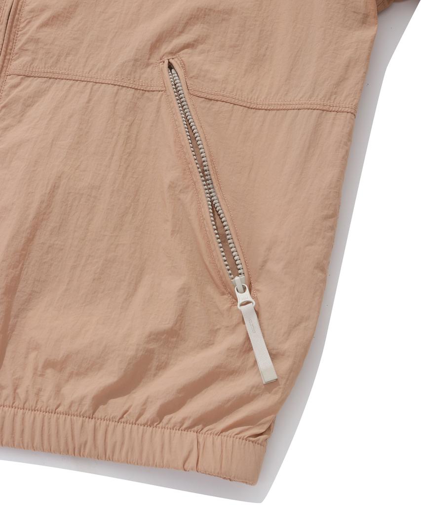 COVERNAT Comfy Nylon Windbreaker Jumper Salmon