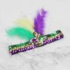 Carnival Sequin Feather Headband - Vibrant, Fashionable, and Cross-Border Trendy