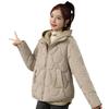 Cotton-padded Women's Winter New Women's Clothing Hooded Thickened Warm Bread Clothes Down Cotton-padded Jacket Women