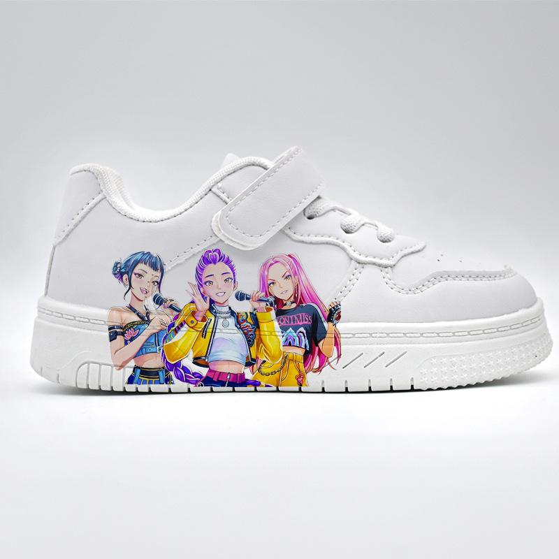 

Children s Fashion Casual Shoes Kids Student New Design White Sport Shoes Boys Girls Anti-slip Outdoor Breathable Sneakers 26