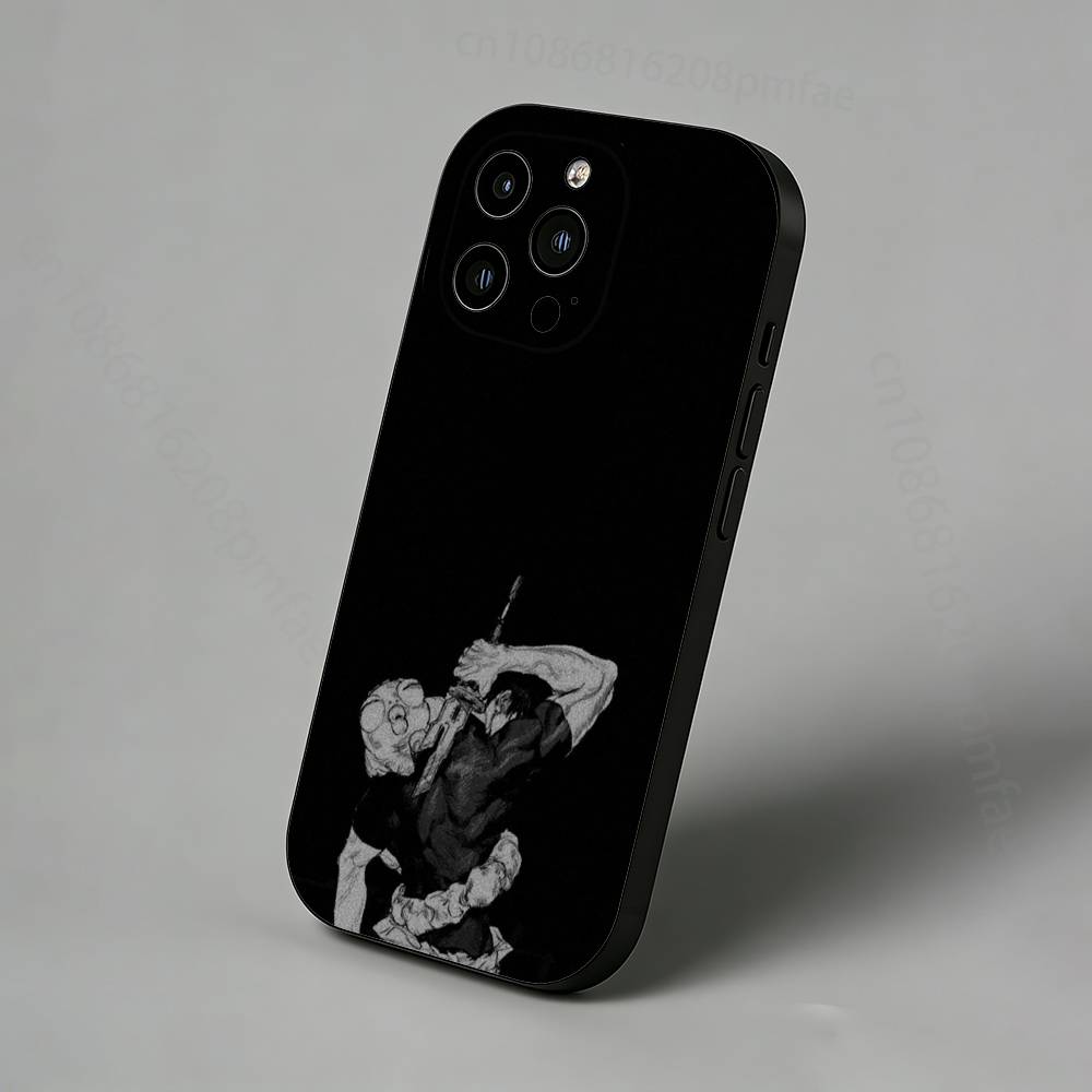 Toji Fushiguro Jujutsu K-Kaisen iPhone Case For 17,16,15,14,13,12,11 Pro,Max,Plus,X,XS,XR,SE,Mini Back Protector Cover