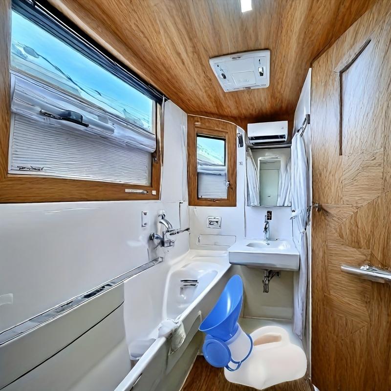 Portable Travel Urinal for Men & Women -Leak-Proof,Spacious Convenient,33.81oz Capacity,Ideal for RVs,Camping Outdoor Activities