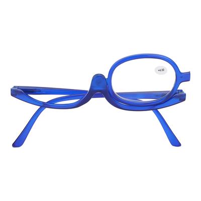 Magnifying Makeup Glasses Professional Portable Women Fashionable Flip Down Cosmetic Glasses