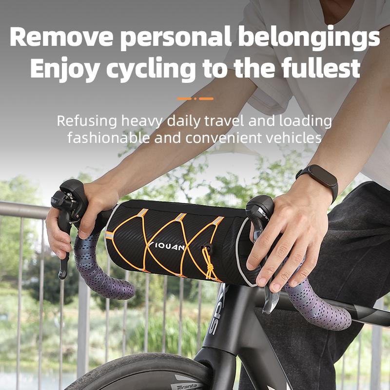 Bike Front Bag Multifunction Waterproof Large Capacity Storage Backpack Bicycle Handlebar Bag
