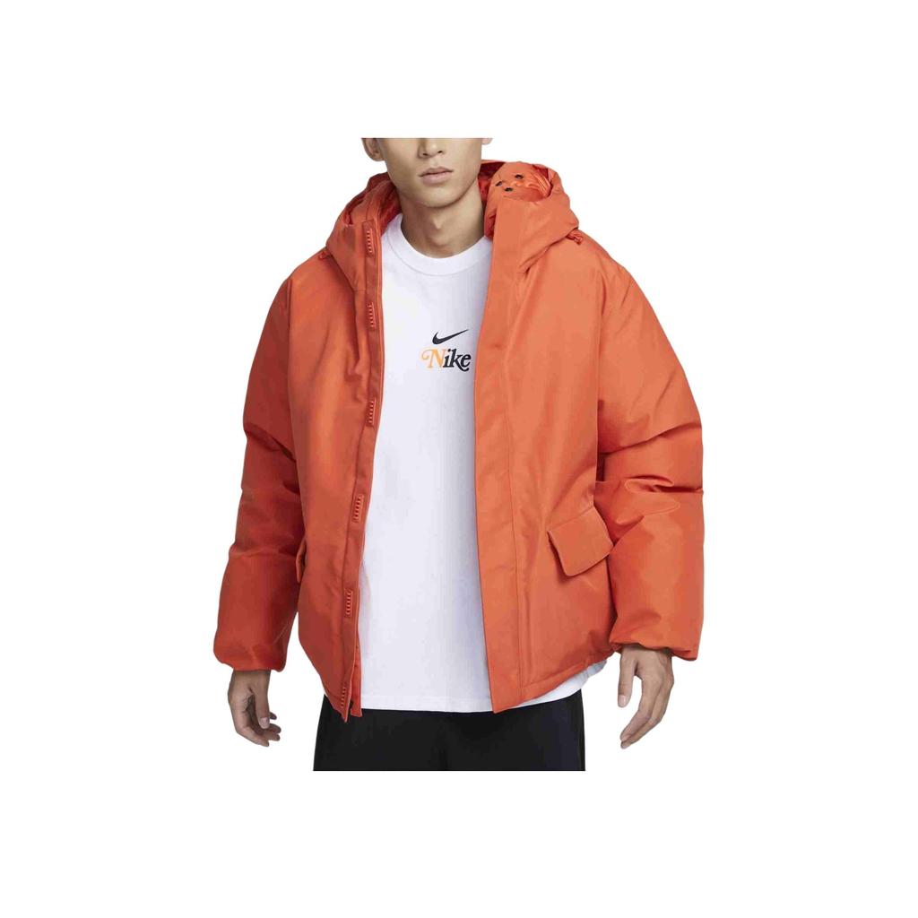Nike Therma-Fit Tech Gore-Tex Water-Resistant Solid Color Fashion Versatile Jacket Men jackets Coral-Red FZ0725-846