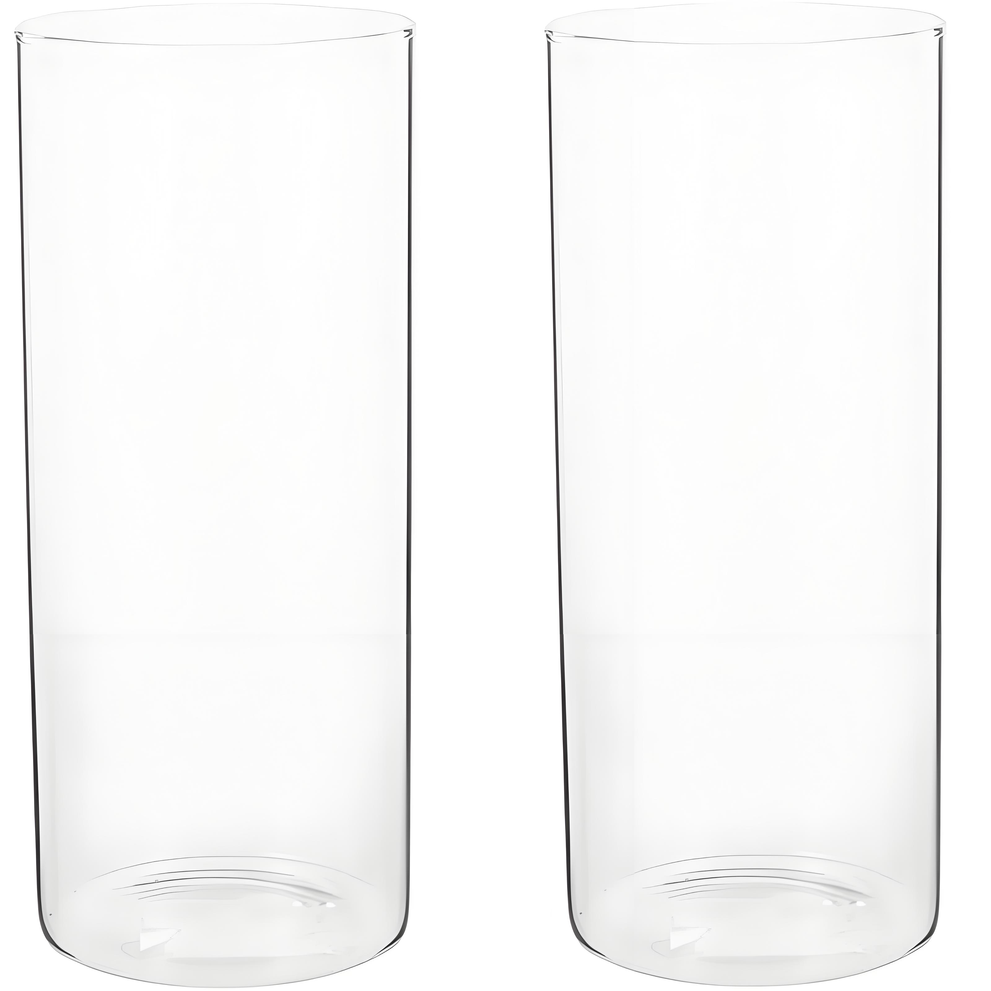 

2pcs clear acrylic cylinder vase for centerpieces decorative floral vase for weddings home events premium quality design