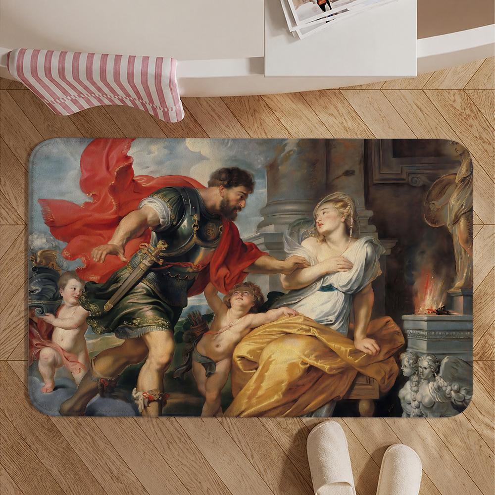 Artist-Peter Paul RubensS Floor Mat Soft Non-Slip Bath Mat, Bedside Carpet, Absorbent Doormat for Home