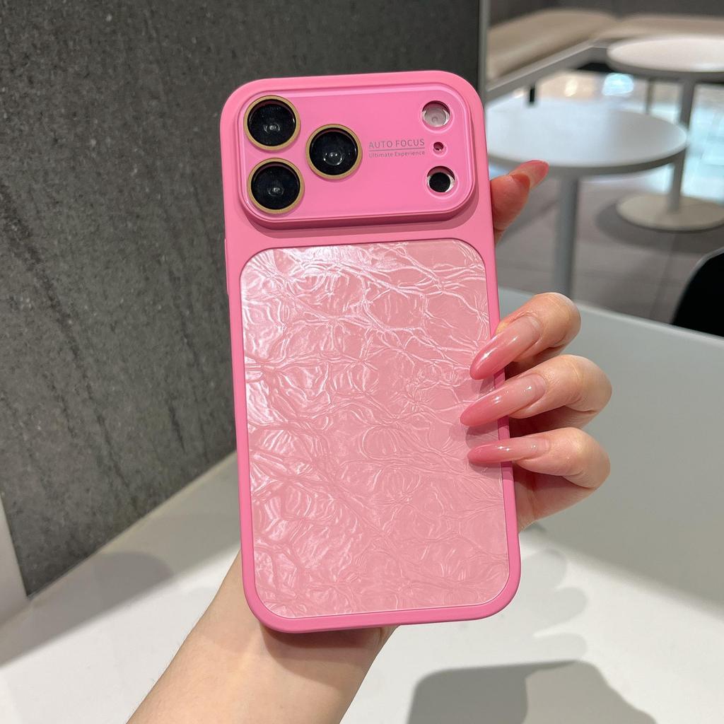 High-Value Niche Ice Crack Pattern Case for iPhone 17 Pro Max and Apple 16 Pro – Full Coverage with Drop Protection.