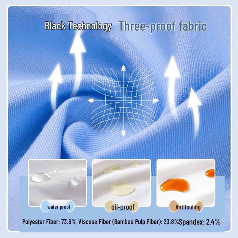 Trolman Three-Proof Elastic Non-Iron Long-Sleeve Formal Shirt