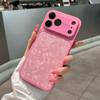 Capa de Celular com Padrão de Flor de Gelo em Janela Grande Para Para Iphone 17 16 1 14 Pro Max Proteção da Lente da Câmera à Prova de Choque Capa com Para-choque Brilhante
