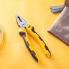 Deli 8-inch Wire Pliers with Two-Color Handle