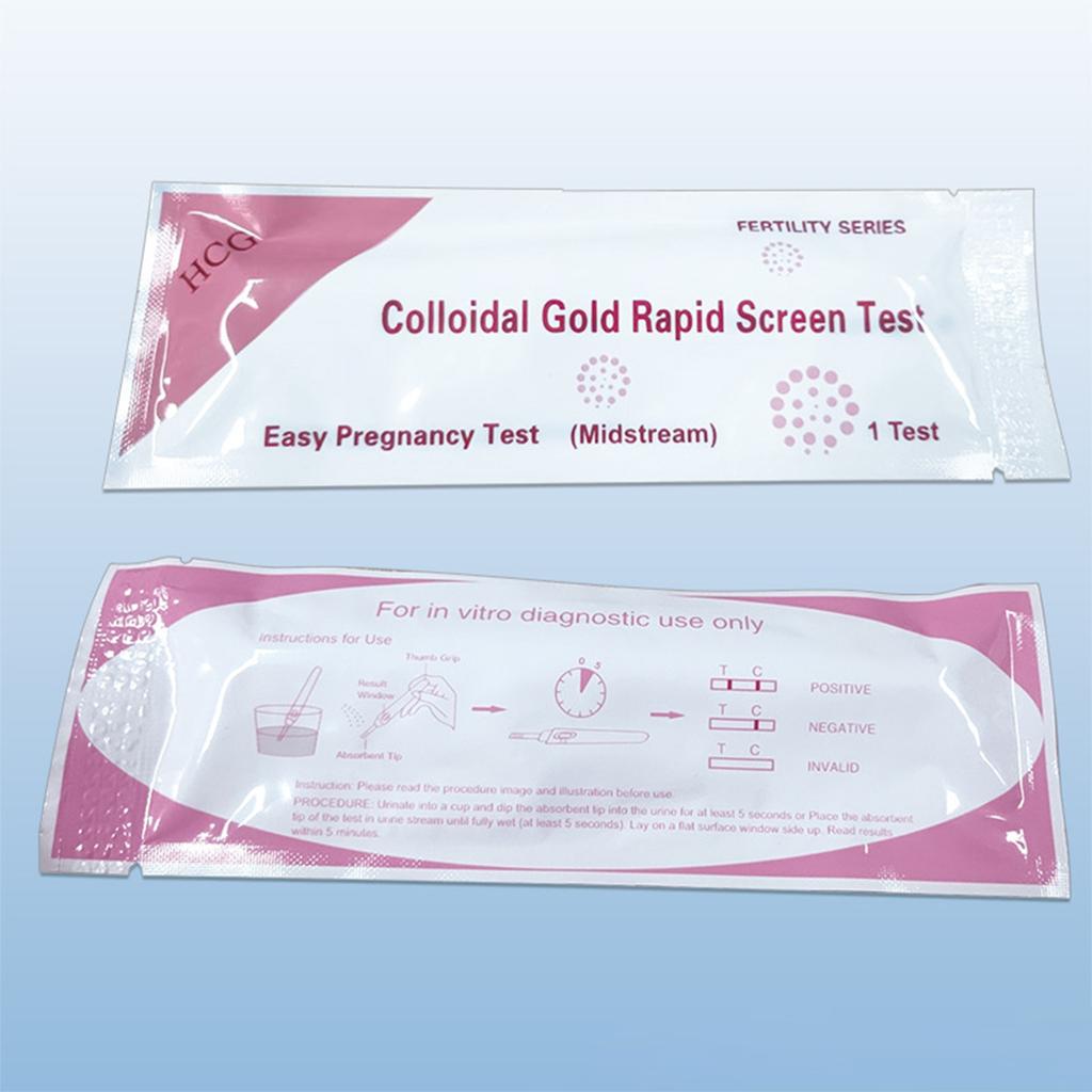 Pregnancy Test Strips 4 Pack High Accuracy Early Detection Pregnancy Test Sticks for Home Use