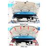 Bumper Strip Three-Layer Weatherstripping Thick Rubber Door Seal Strip Large Gaps Flexible Durable Insulation Strip