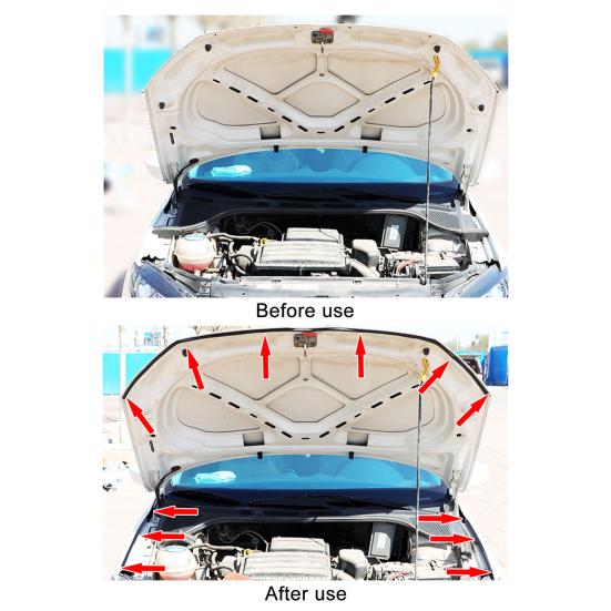 Bumper Strip Three-Layer Weatherstripping Thick Rubber Door Seal Strip Large Gaps Flexible Durable Insulation Strip