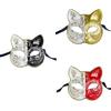 Masquerade Cats Face Mask Animal Cosplay Mask For Women Man Masquerade Party
