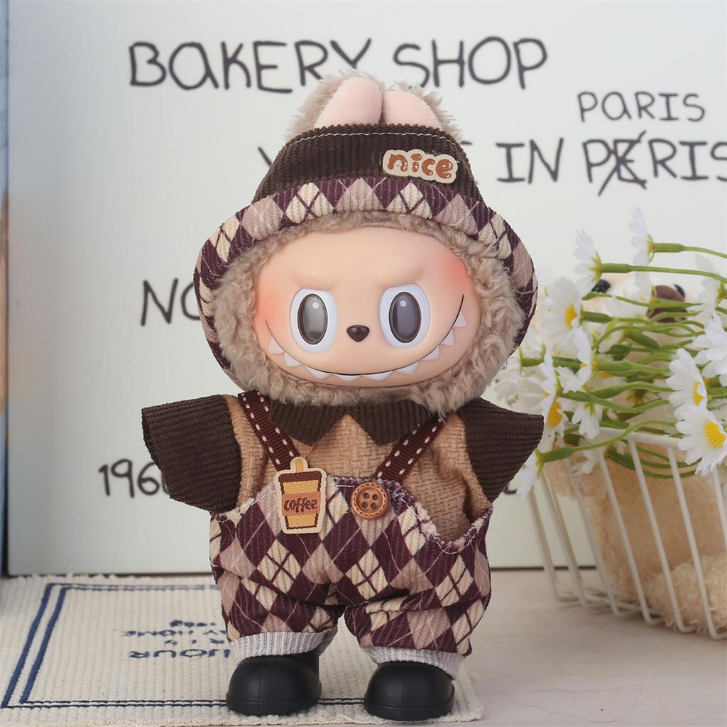Labubu Baby Clothing Is Compatible with First, Second, and Third Generation 17cm Labubu Dolls