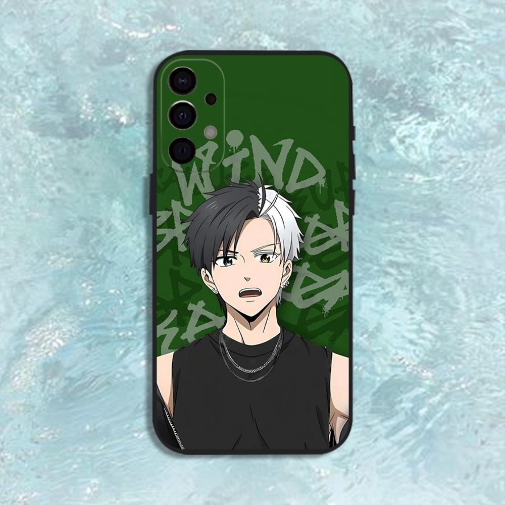 

Anime Wind Breaker Sakura Phone Case For Samsung S25,S24,S21,S22,S23,S30,Ultra,S20,Plus,Fe,Lite,Note,10,9,5G Black Cover Samsung S30plus5G