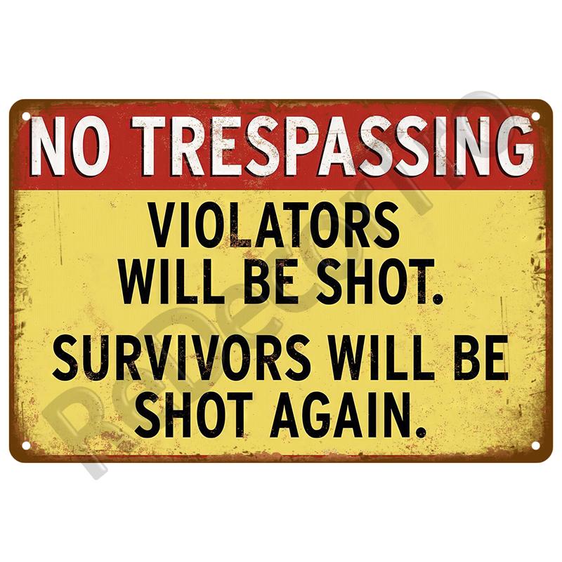 Caution Warning Metal Sign For Safety Signs Danger Beware Tin Sign Plate Home Wall Decor Vintage Plaque Home Art Painting Poster