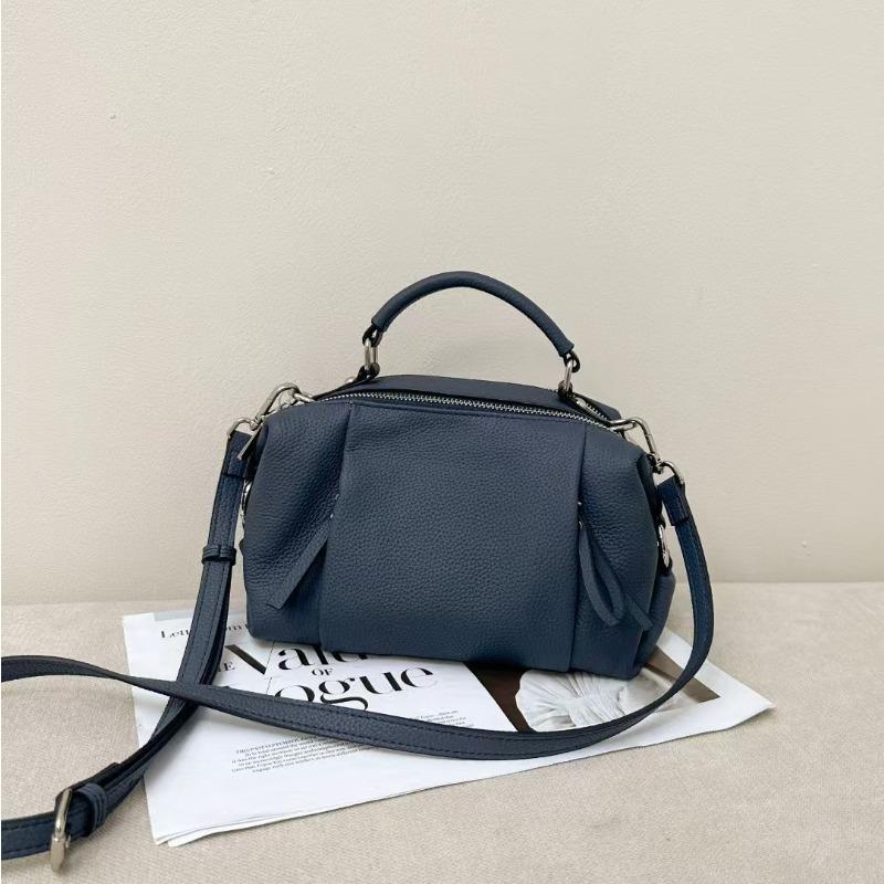 Women's Leather Bag Korean Crossbody Bag Fashionable Solid Color Shoulder Bag Handbag Soft Leather Bag