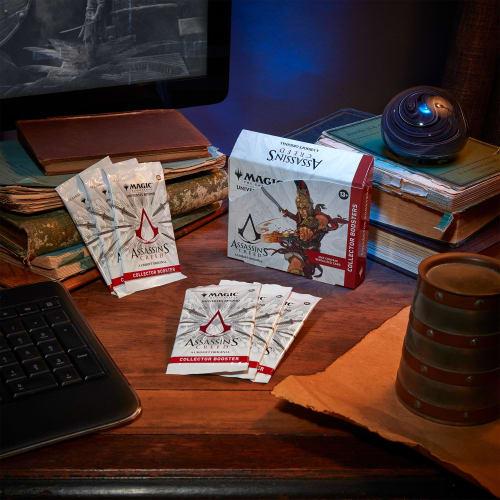 Magic: The Gathering - Assassin's Creed Collector Booster Box | 12 Collector Boosters (10 Cards per Pack)