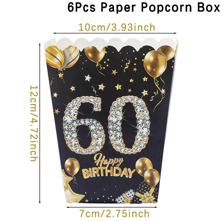 Jungle Safari Popcorn Candy Box Mermaid Butterfly Donut Hawaii Birthday Party Decor Kids Strawberry Wedding Party Supplies Gifts