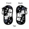 Cute Cat Soft Eyeglasses Case Cute Ultra Light Neoprene Sunglasses Case With Belt Clip,Soft Reading Glasses Case Women Men