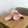 Minimalist Ribbon-Shaped 3D Printed Vase Curved Creative Decor for Dried Flowers Balcony Table Ornament