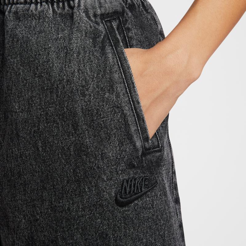 Nike Sportswear Vintage Casual Comfortable Sports Denim Shorts Women Shorts Black IF3404-010