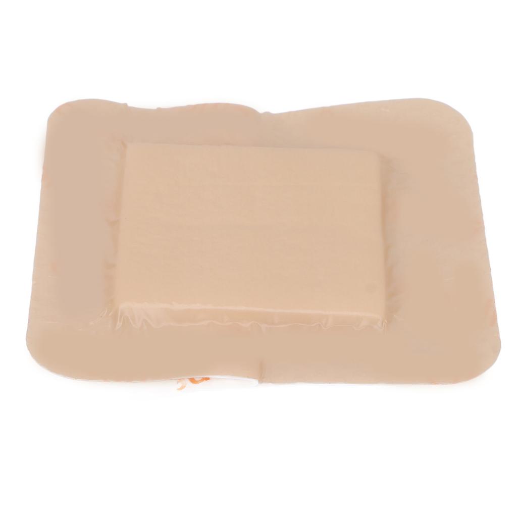 Bordered Silicone Gel Adhesive Highly Absorbent Promote Healing Foam Wound Dressing Pads