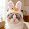 Pet Decorative Hat Cute Pet Hat Ear Hole Soft Dog Hat Portable Decorative Cat Hat Pet Decoration