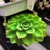 3D Flower Floor Mat Realistic Absorbent Flower Carpet Non-Slip Decorative Area Rug for Living Room Bathroom Kitchen Bedroom