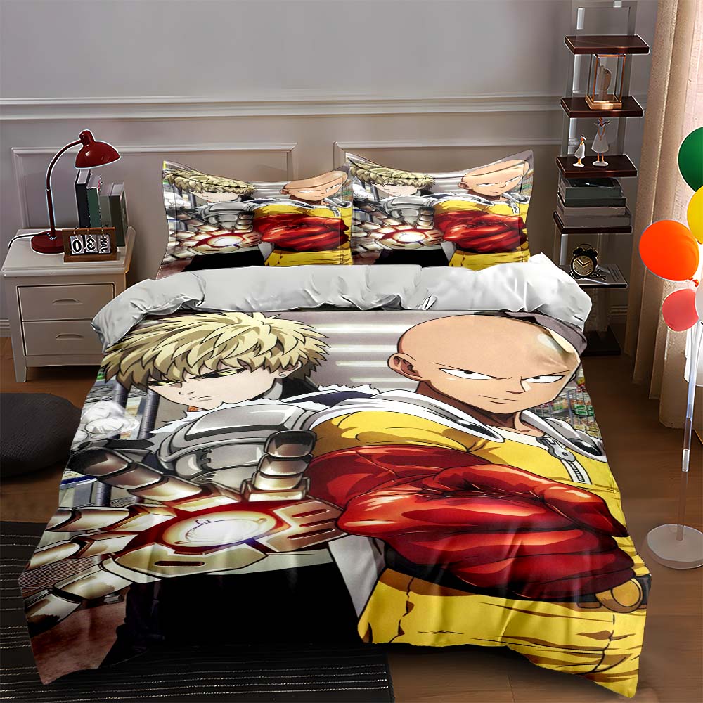

Anime characters design. Bedding Duvet cover sets Duvet covers Pillowcases gifts (1 * Duvet Cover 2 * Pillowcases, without duvet insert) 135x200cm
