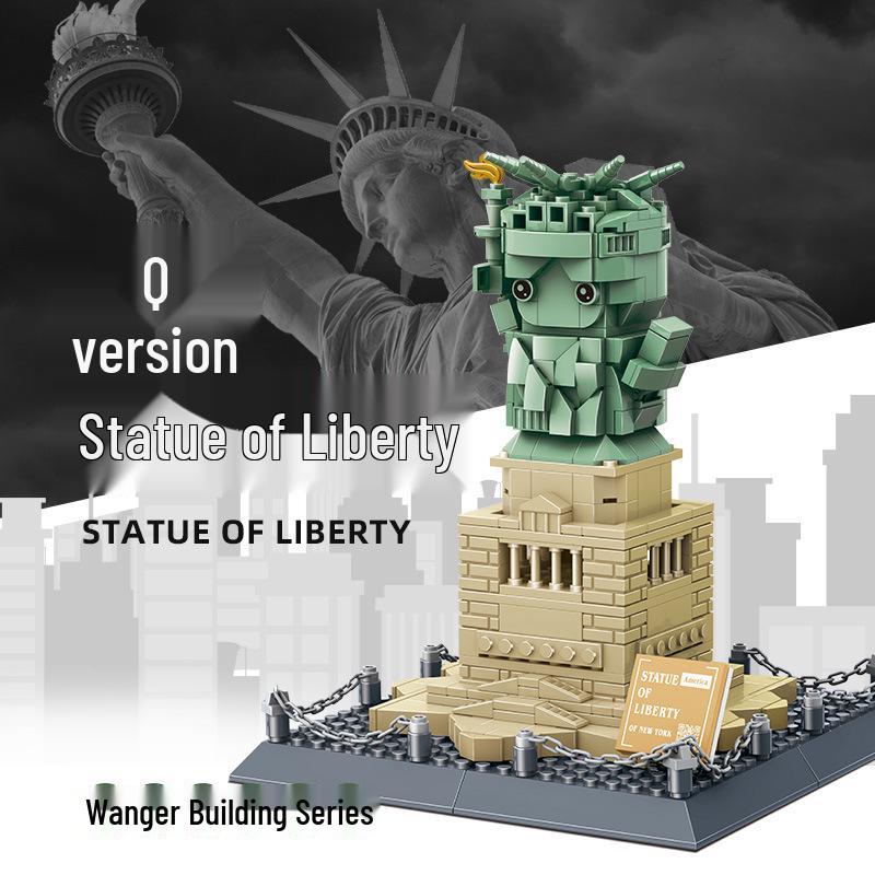 Wange 5218 Yellow Crane Tower Model - Free Shipping & Educational Building Blocks