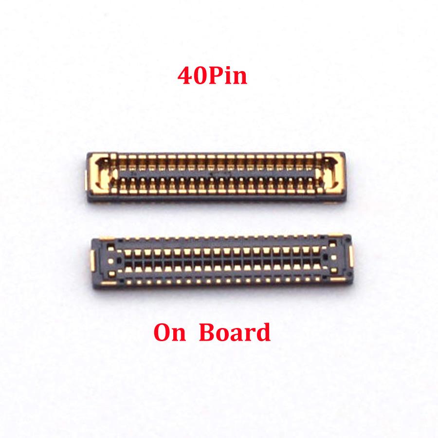 5-20PCS 40Pin For Huawei Mate30/Mate 30 Pro/Nova 7i/7 Pro LCD Display Screen FPC Connector USB Charger Charging Contact Plug