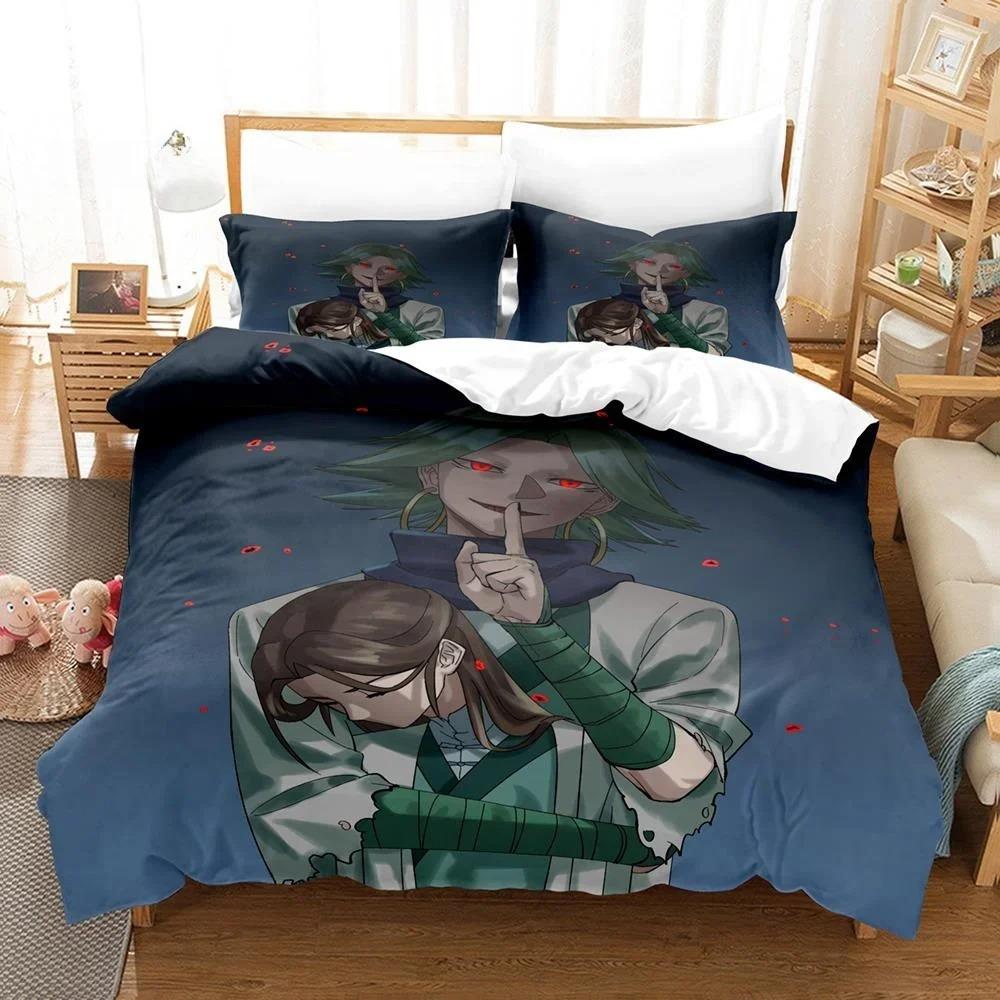 3D Print Anime Scissor Seve Bedding Set Single Twin Full Queen King Size Bed Set Adult Kid Bedroom Duvetcover Sets Home Textiles