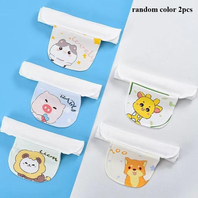 2/5 Hot Kindergarten baby pure cotton gauze absorbent towel large size sweat pad towel A-class sweat towel suitable all seasons
